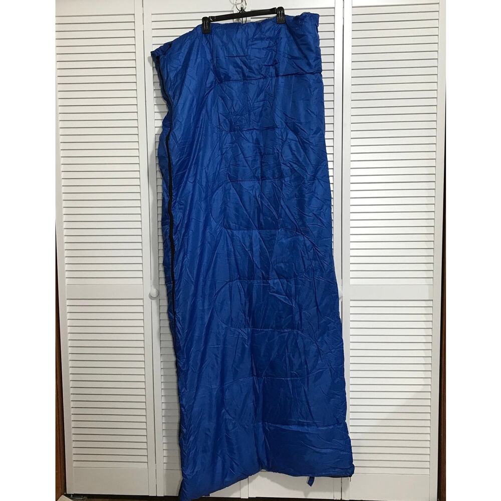 RevalCamp Blue Indoor Outdoor Lightweight Rectangular Sleeping Bag